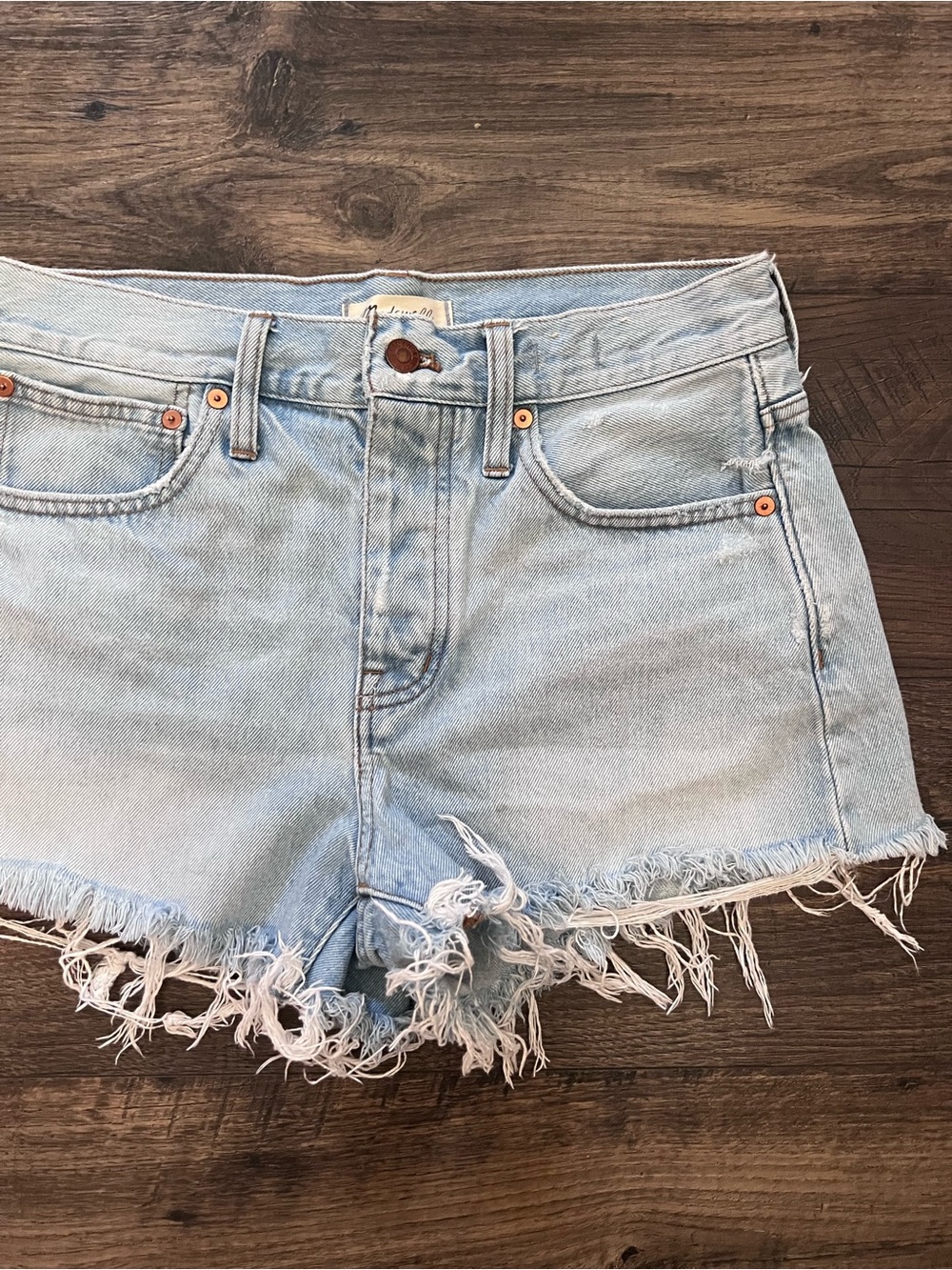 Madewell Relaxed Denim Shorts - Picture 6 of 11